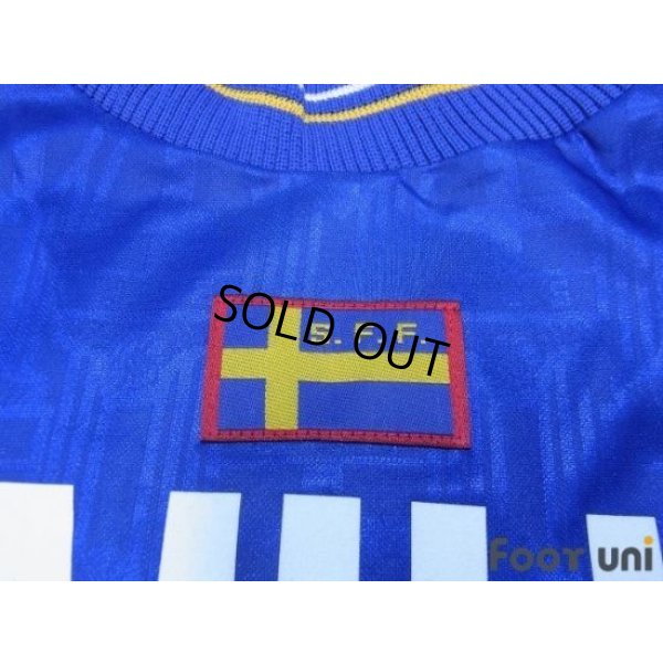 Photo6: Sweden 1996 Away Shirt #10 Dahlin