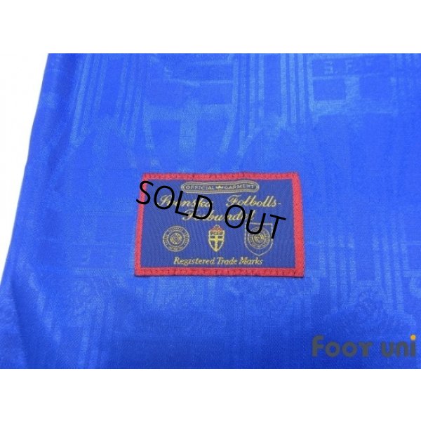 Photo8: Sweden 1996 Away Shirt #10 Dahlin