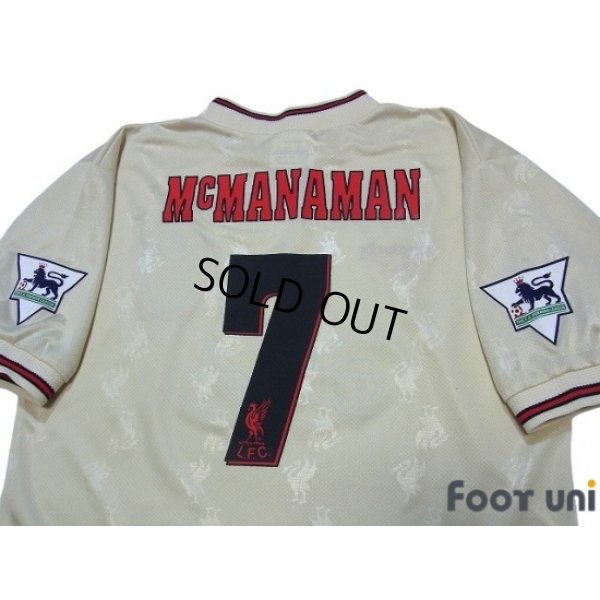 Photo4: Liverpool 1996-1997 Away Shirt #7 McManaman The F.A. Premier League Patch/Badge