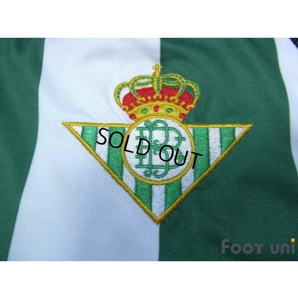 Photo4: Real Betis 2004-2005 Home L/S Shirt LFP Patch/Badge