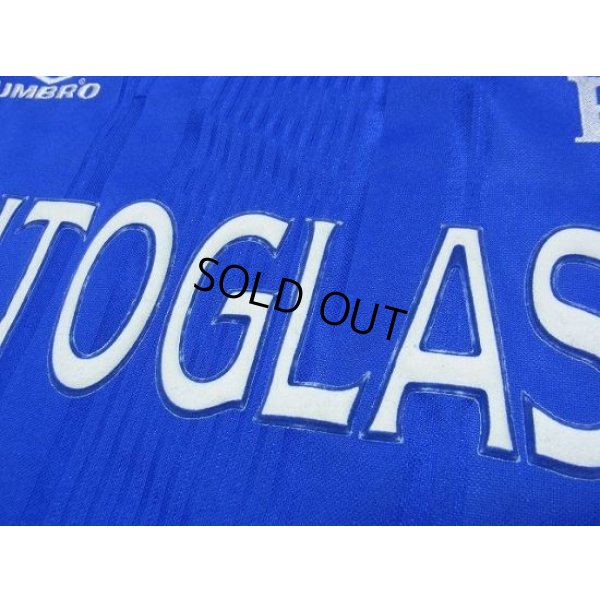 Photo7: Chelsea 1999-2001 Home Long sleeve #25 Zola The F.A. Premier League Patch/Badge