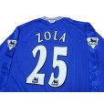 Photo4: Chelsea 1999-2001 Home Long sleeve #25 Zola The F.A. Premier League Patch/Badge