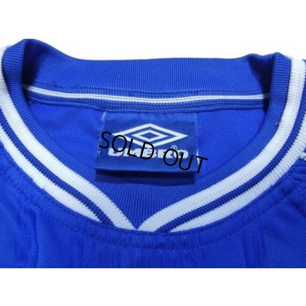 Photo5: Chelsea 1999-2001 Home Long sleeve #25 Zola The F.A. Premier League Patch/Badge