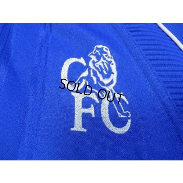 Photo6: Chelsea 1999-2001 Home Long sleeve #25 Zola The F.A. Premier League Patch/Badge