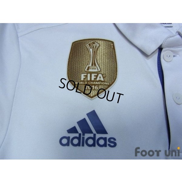 Photo6: Real Madrid Authentic 2016-2017 Home Shirt #7 Ronaldo LFP Patch/Badge