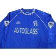 Photo3: Chelsea 1999-2001 Home Long sleeve #25 Zola The F.A. Premier League Patch/Badge