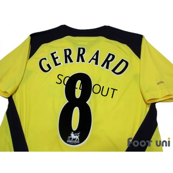 Photo4: Liverpool 2004-2006 Away Shirt #8 Gerrard