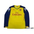 Photo1: Arsenal 2014-2015 Away Long Sleeve Shirt #11 Ozil w/tags BARCLAYS PREMIER LEAGUE Patch/Badge (1)