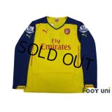 Arsenal 2014-2015 Away Long Sleeve Shirt #11 Ozil w/tags BARCLAYS PREMIER LEAGUE Patch/Badge