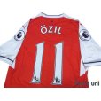 Photo4: Arsenal 2016-2017 Home Authentic Shirt #11 Ozil (4)