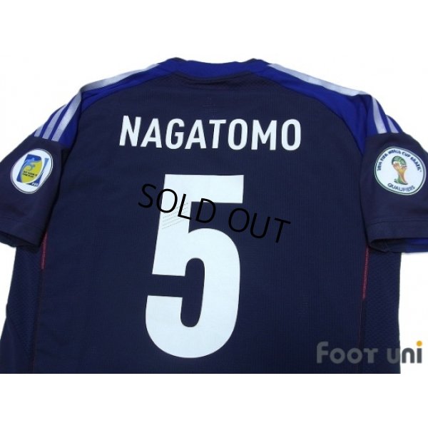 Photo4: Japan 2012-2013 Home Shirt #5 Nagatomo