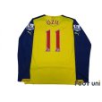 Photo2: Arsenal 2014-2015 Away Long Sleeve Shirt #11 Ozil w/tags BARCLAYS PREMIER LEAGUE Patch/Badge (2)