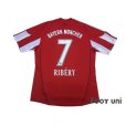 Photo2: Bayern Munchen 2010-2011 Home Shirt #7 Ribery (2)