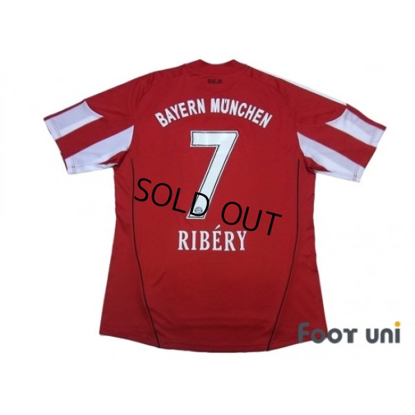 Photo2: Bayern Munchen 2010-2011 Home Shirt #7 Ribery