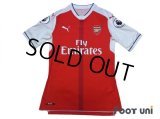 Arsenal 2016-2017 Home Authentic Shirt #11 Ozil