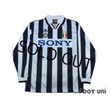 Juventus 1995-1996 Home Long Sleeve Shirt Scudetto Patch/Badge