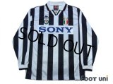 Juventus 1995-1996 Home Long Sleeve Shirt Scudetto Patch/Badge