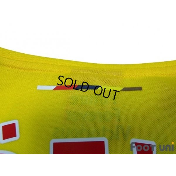 Photo8: Arsenal 2014-2015 Away Long Sleeve Shirt #11 Ozil w/tags BARCLAYS PREMIER LEAGUE Patch/Badge