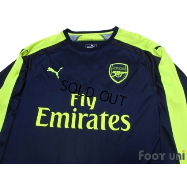 Photo3: Arsenal 2016-2017 3RD Long Sleeve Shirt #11 Ozil