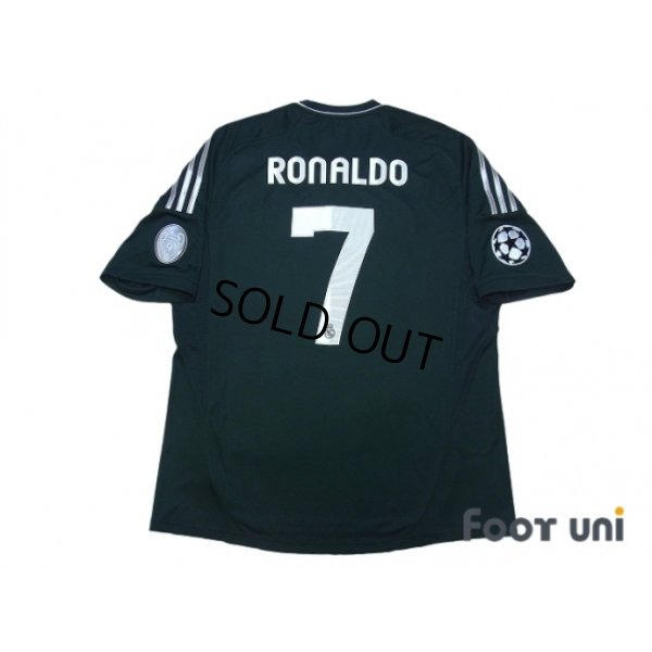 Photo2: Real Madrid 2012-2013 3RD Shirt #7 Ronaldo Champions League Patch/Badge