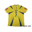 Photo1: Ukraine 2006 Home Shirt #7 Shevchenko (1)