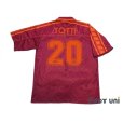 Photo2: AS Roma 1995-1996 Home Shirt #20 Totti (2)