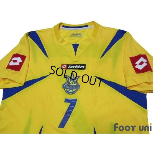 Photo3: Ukraine 2006 Home Shirt #7 Shevchenko