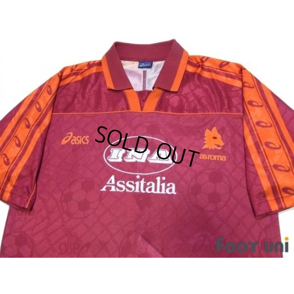 Photo3: AS Roma 1995-1996 Home Shirt #20 Totti