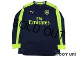 Arsenal 2016-2017 3RD Long Sleeve Shirt #11 Ozil