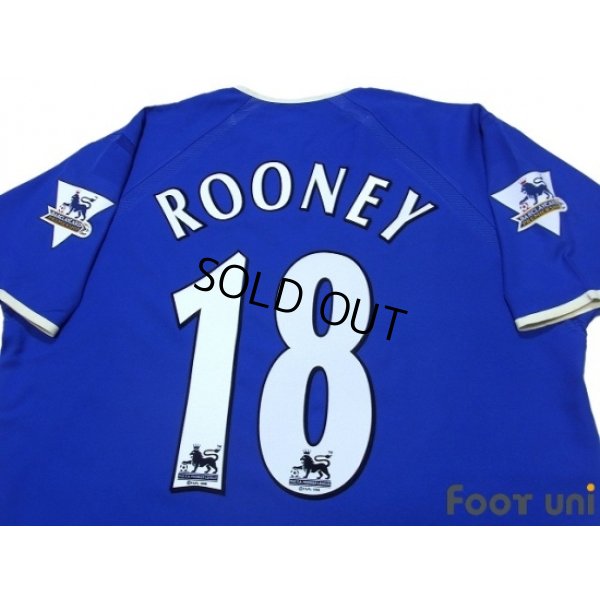 Photo4: Everton 2003-2004 Home Shirt #18 Rooney BARCLAYCARD PREMIERSHIP Patch/Badge