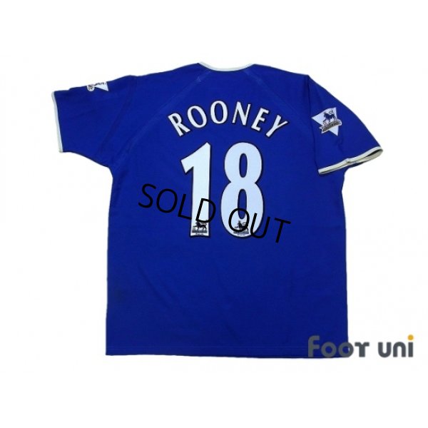 Photo2: Everton 2003-2004 Home Shirt #18 Rooney BARCLAYCARD PREMIERSHIP Patch/Badge