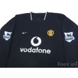 Photo3: Manchester United 2003-2005 Away Long Sleeve Shirt #7 Ronaldo BARCLAYCARD PREMIERSHIP Patch/Badge (3)