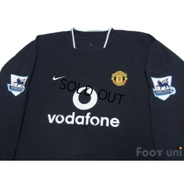 Photo3: Manchester United 2003-2005 Away Long Sleeve Shirt #7 Ronaldo BARCLAYCARD PREMIERSHIP Patch/Badge