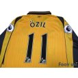 Photo4: Arsenal 2016-2017 Away Long Sleeve Shirt #11 Ozil w/tags
