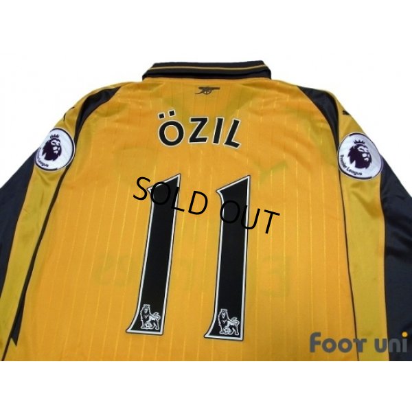 Photo4: Arsenal 2016-2017 Away Long Sleeve Shirt #11 Ozil w/tags