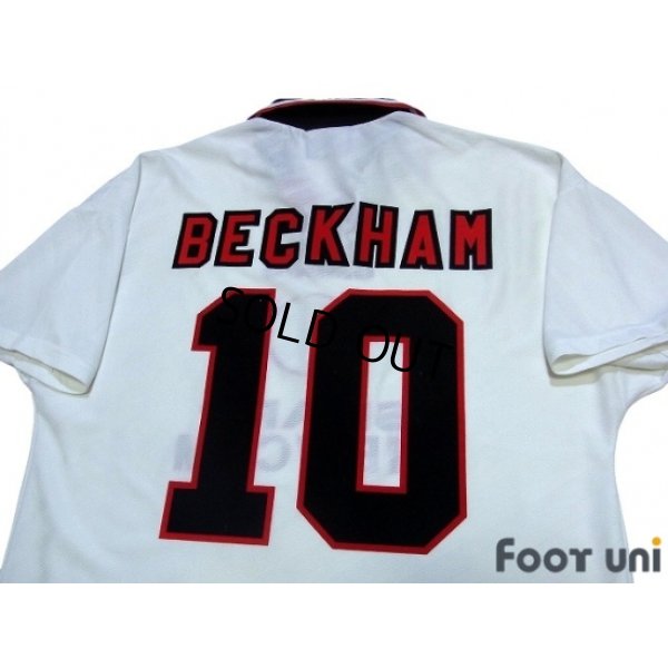 Photo4: Manchester United 1996-1997 Away Shirt #10 Beckham