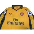 Photo3: Arsenal 2016-2017 Away Long Sleeve Shirt #11 Ozil w/tags