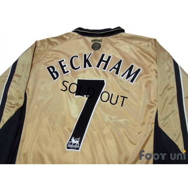 Photo4: Manchester United Centenario Reversible Long Sleeve Shirt #7 Beckham