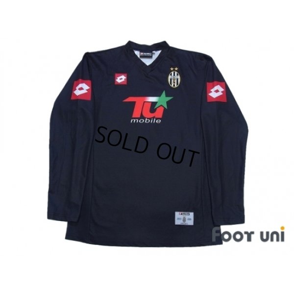 Photo1: Juventus 2001-2002 Away(CL) Long Sleeve Shirt #26 Davids