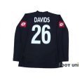 Photo2: Juventus 2001-2002 Away(CL) Long Sleeve Shirt #26 Davids (2)