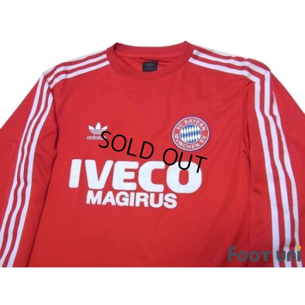 Photo3: Bayern Munchen 1983-1984 Home Reprint L/S Shirt