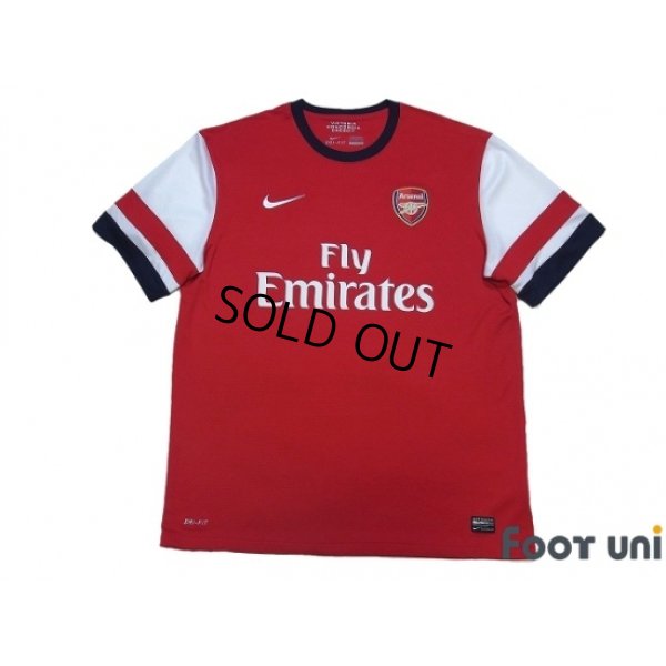 Photo2: Arsenal 2012-2013 Home Shirt and Shorts Set