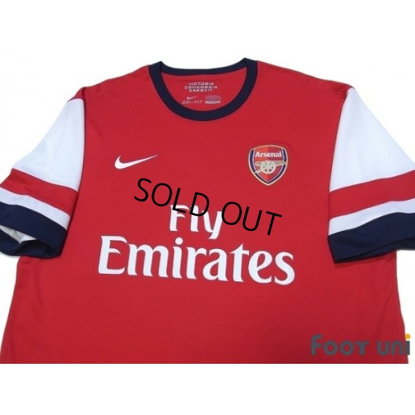 Photo4: Arsenal 2012-2013 Home Shirt and Shorts Set