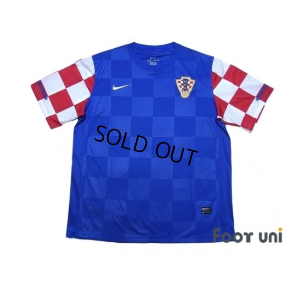 Photo1: Croatia 2010 Away Shirt