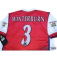 Photo4: Arsenal 1998-1999 Home Shirt #3 Winterburn w/tags (4)