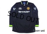 Manchester United 1998-1999 3rd Long Sleeve Shirt #7 Beckham w/tags