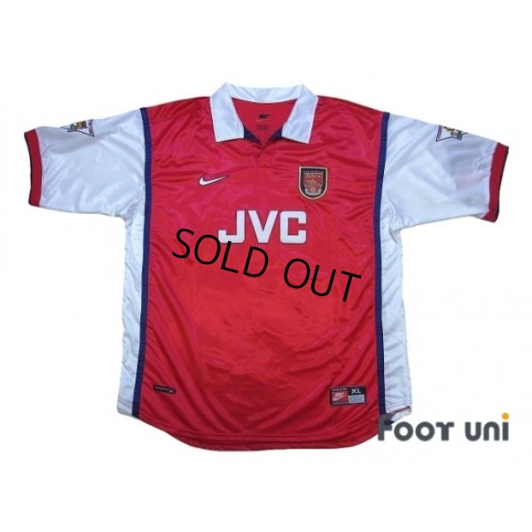 Photo1: Arsenal 1998-1999 Home Shirt #3 Winterburn w/tags