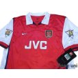 Photo3: Arsenal 1998-1999 Home Shirt #3 Winterburn w/tags (3)