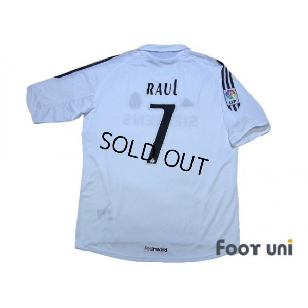 Photo2: Real Madrid 2005-2006 Home Shirt #7 Raul LFP Patch/Badge w/tags