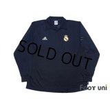 Real Madrid 2001-2002 Away L/S Shirt #8 McManaman Centenario Embroidery w/tags